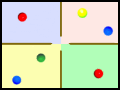 coloured balls